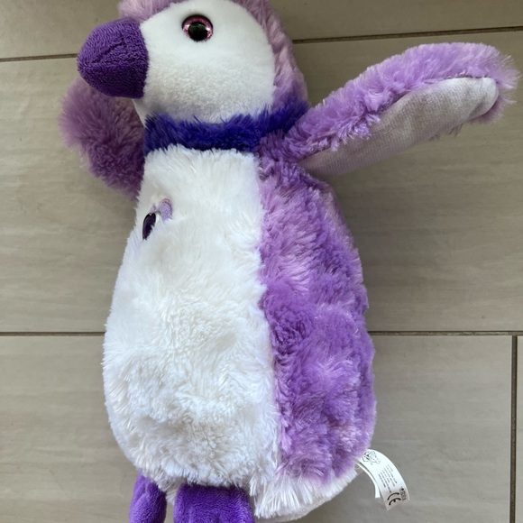 The Petting Zoo Purple Penguin Plush 13 Inch Jewel 2015 Stuffed Animal Toy - Picture 2 of 6